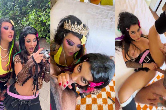 Lena The Plug Threeway With Connie Perignon Video Leaked