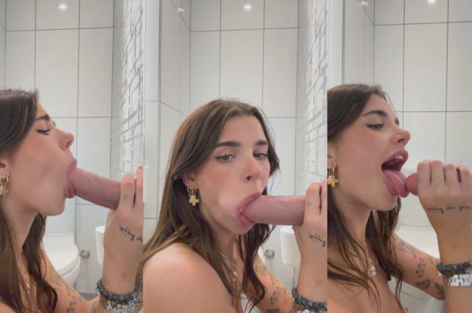 Arikytsya Wall Dildo Blowjob Video Leaked