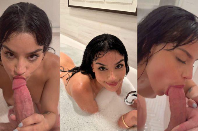 Hannah Jo Bathroom Blowjob Video Leaked